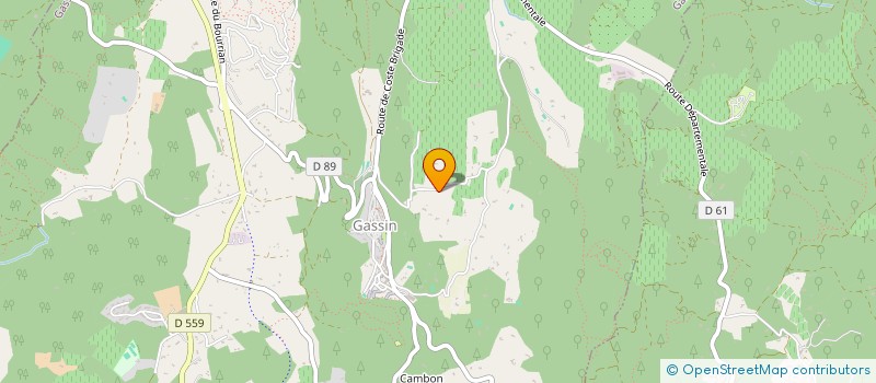 localisation de l'entreprise MONSIEUR CHRISTOPHE RAIMOND à GASSIN