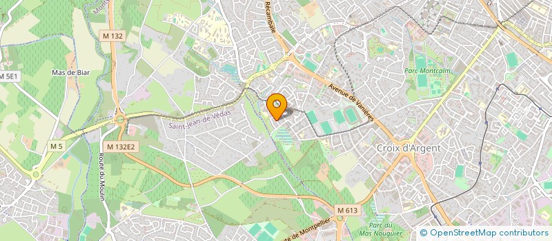 localisation de l'entreprise MONSIEUR CHRISTOPHE RAMEIX à MONTPELLIER