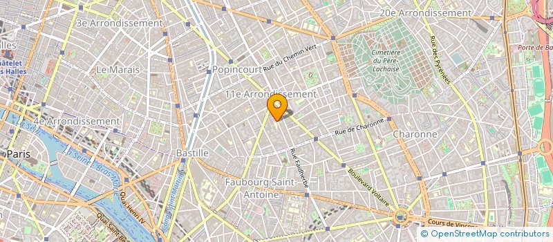 localisation de l'entreprise MONSIEUR CHRISTOPHE RAMOND  PARIS