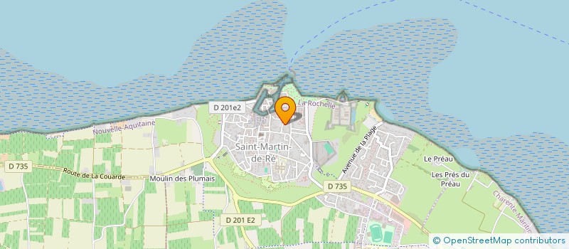 localisation de l'entreprise MONSIEUR CHRISTOPHE RAPHAEL POULLY  SAINT-MARTIN-DE-RE