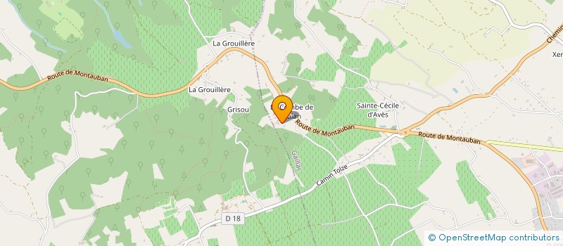 localisation de l'entreprise MONSIEUR CHRISTOPHE RASSENT  GAILLAC