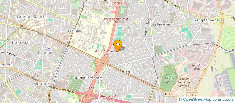 localisation de l'entreprise MONSIEUR CHRISTOPHE RAULT à BRON