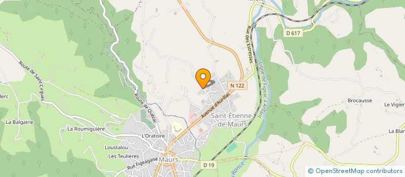 localisation de l'entreprise MONSIEUR CHRISTOPHE RAVANEL à QUEZAC