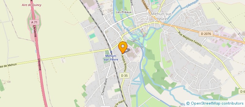 localisation de l'entreprise MONSIEUR CHRISTOPHE RAVOY  MEHUN-SUR-YEVRE