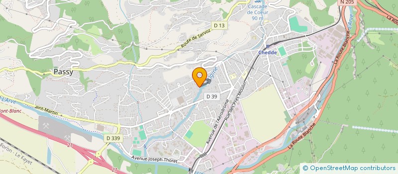 localisation de l'entreprise MONSIEUR CHRISTOPHE RAYLAT  PASSY