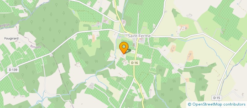 localisation de l'entreprise MONSIEUR CHRISTOPHE RAYNAUD  SAINT-FERME