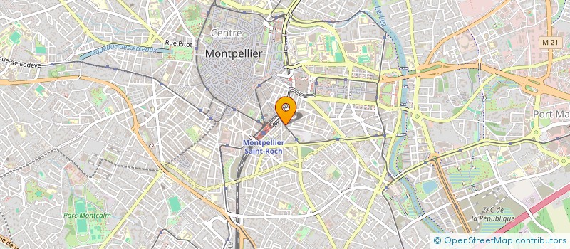localisation de l'entreprise MONSIEUR CHRISTOPHE RAZAU à MONTPELLIER