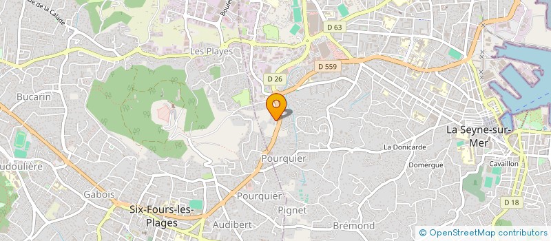 localisation de l'entreprise MONSIEUR CHRISTOPHE RAZE  LA VALETTE-DU-VAR