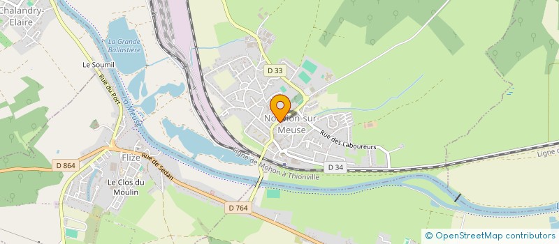 localisation de l'entreprise MONSIEUR CHRISTOPHE RE à NOUVION-SUR-MEUSE