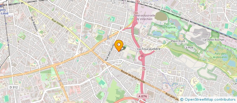 localisation de l'entreprise MONSIEUR CHRISTOPHE REAU  ANGERS