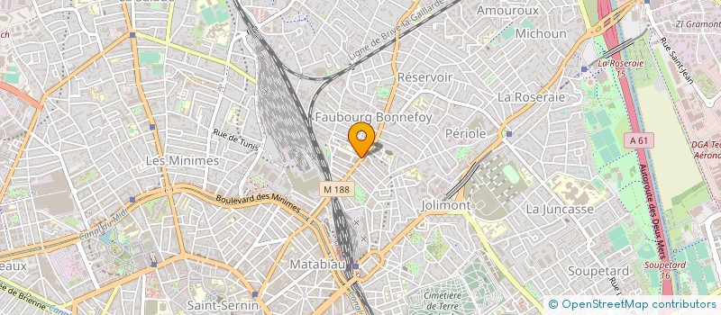 localisation de l'entreprise MONSIEUR CHRISTOPHE REAUD à TOULOUSE