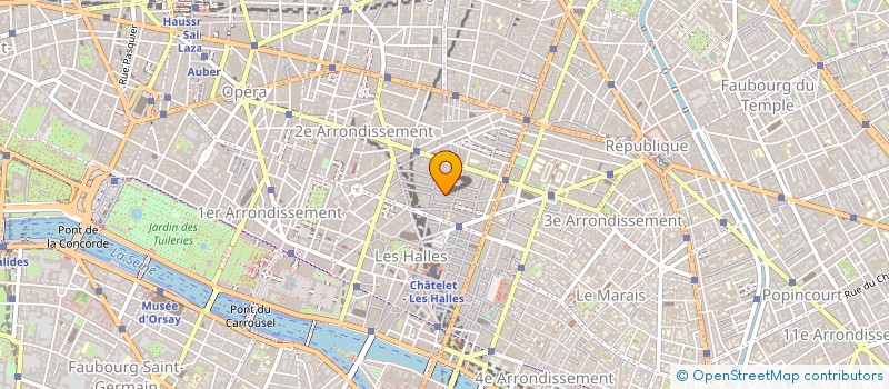 localisation de l'entreprise MONSIEUR CHRISTOPHE REBIERE  PARIS