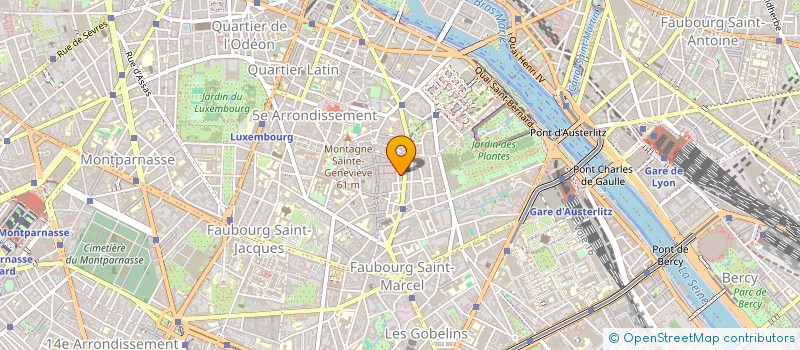 localisation de l'entreprise MONSIEUR CHRISTOPHE REBOURS à PARIS