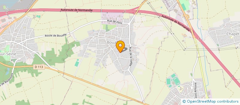 localisation de l'entreprise MONSIEUR CHRISTOPHE REDOULY  BOUAFLE