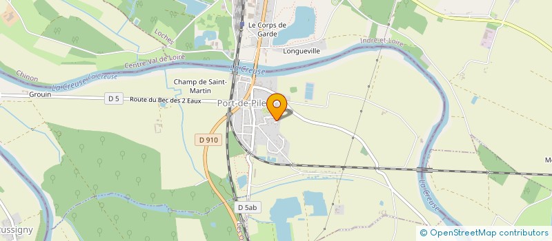 localisation de l'entreprise MONSIEUR CHRISTOPHE REGLAIN  PORT-DE-PILES