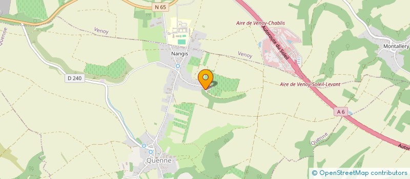 localisation de l'entreprise MONSIEUR CHRISTOPHE REGNAULT  QUENNE