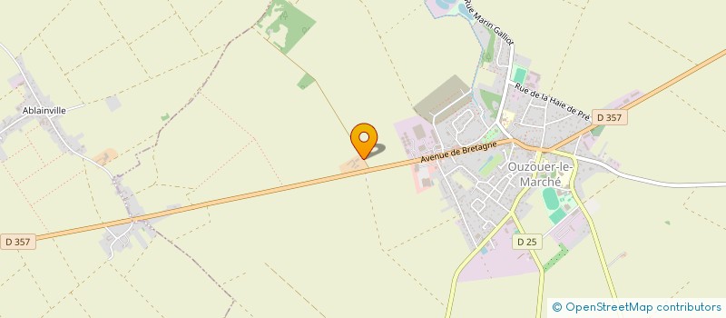 localisation de l'entreprise MONSIEUR CHRISTOPHE REGNIER  BEAUCE LA ROMAINE