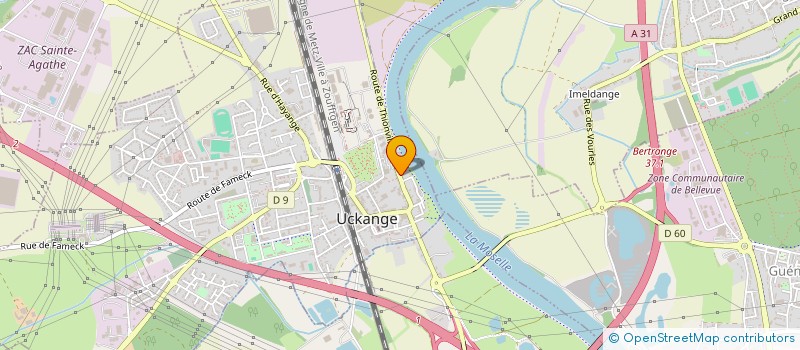 localisation de l'entreprise MONSIEUR CHRISTOPHE REIMINGER  UCKANGE