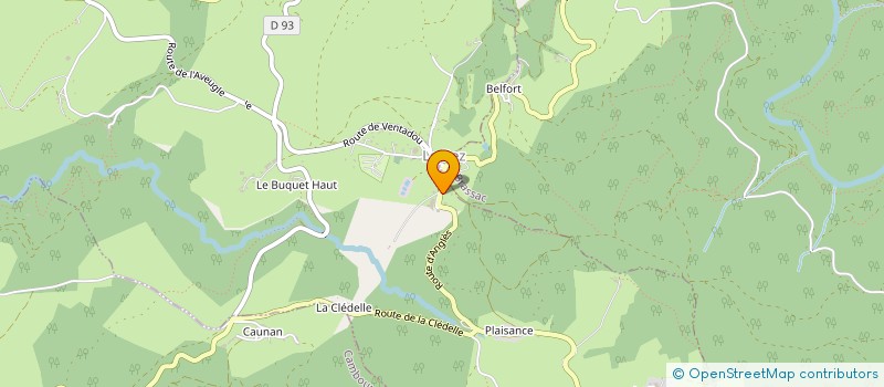 localisation de l'entreprise MONSIEUR CHRISTOPHE REMY  LE BEZ