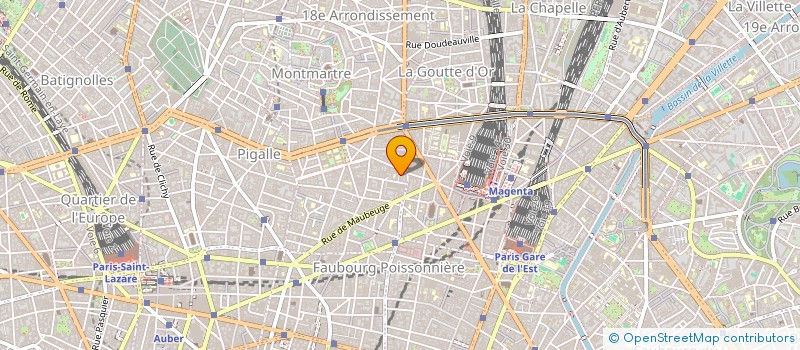 localisation de l'entreprise MONSIEUR CHRISTOPHE RENARD  PARIS