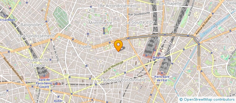 localisation de l'entreprise MONSIEUR CHRISTOPHE RENARD  PARIS