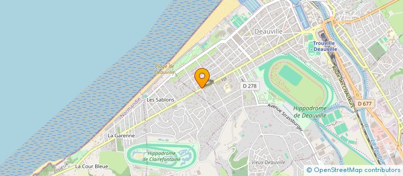 localisation de l'entreprise MONSIEUR CHRISTOPHE RENAULT à DEAUVILLE