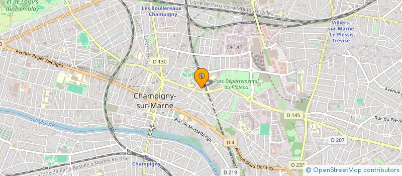 localisation de l'entreprise MONSIEUR CHRISTOPHE RENAUX à CHAMPIGNY-SUR-MARNE
