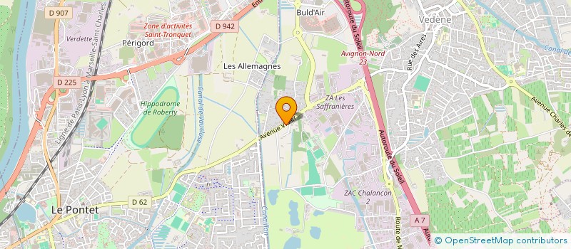 localisation de l'entreprise MONSIEUR CHRISTOPHE RENOLD  VEDENE