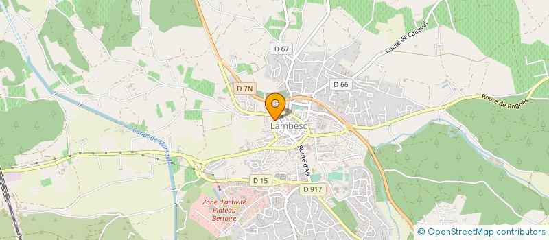 localisation de l'entreprise MONSIEUR CHRISTOPHE REQUILLART  LAMBESC