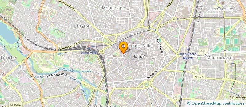 localisation de l'entreprise MONSIEUR CHRISTOPHE REVEL  DIJON