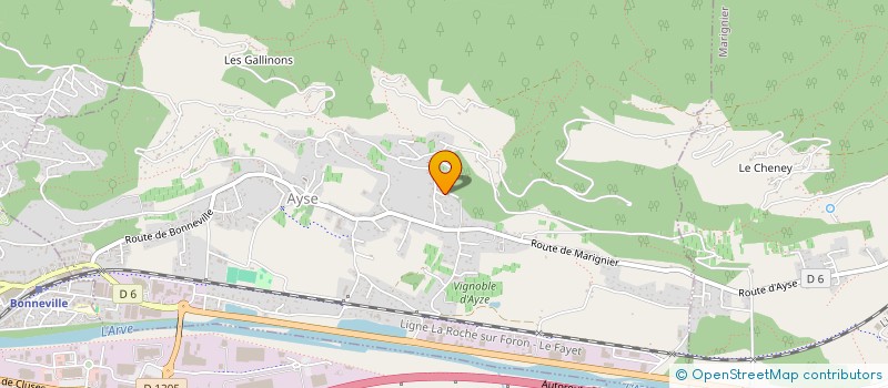 localisation de l'entreprise MONSIEUR CHRISTOPHE REVIL  AYSE