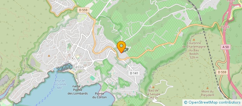 localisation de l'entreprise MONSIEUR CHRISTOPHE REYMOND  CASSIS