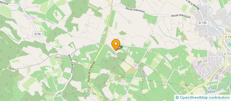 localisation de l'entreprise MONSIEUR CHRISTOPHE REYNAUD  LA TOUR-D'AIGUES