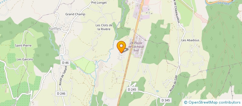 localisation de l'entreprise MONSIEUR CHRISTOPHE REYNIER  NEFFES