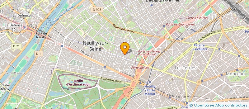 localisation de l'entreprise MONSIEUR CHRISTOPHE RHEIMS à NEUILLY-SUR-SEINE