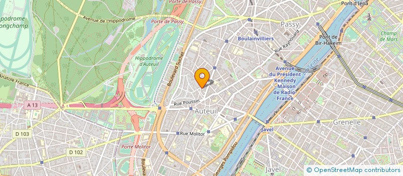 localisation de l'entreprise MONSIEUR CHRISTOPHE RIBOULLEAU  PARIS