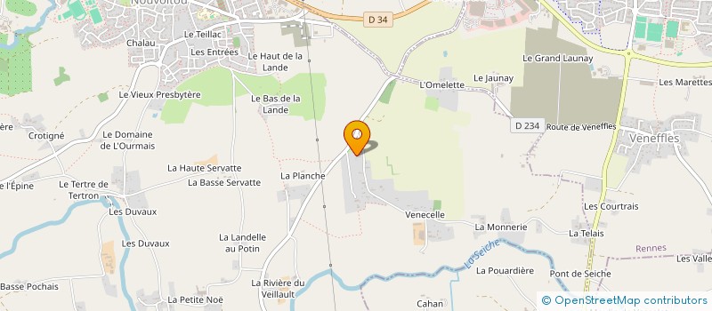 localisation de l'entreprise MONSIEUR CHRISTOPHE RICARD  NOUVOITOU