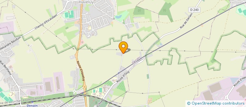 localisation de l'entreprise MONSIEUR CHRISTOPHE RICHARD  DENAIN