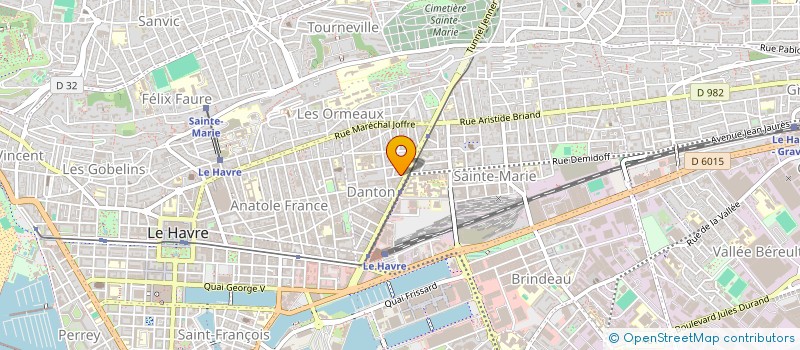 localisation de l'entreprise MONSIEUR CHRISTOPHE RICHARD  LE HAVRE