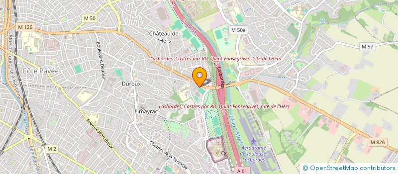 localisation de l'entreprise MONSIEUR CHRISTOPHE RICHARD à TOULOUSE