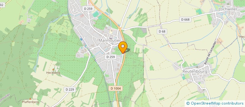 localisation de l'entreprise MONSIEUR CHRISTOPHE RICHERT  MARMOUTIER