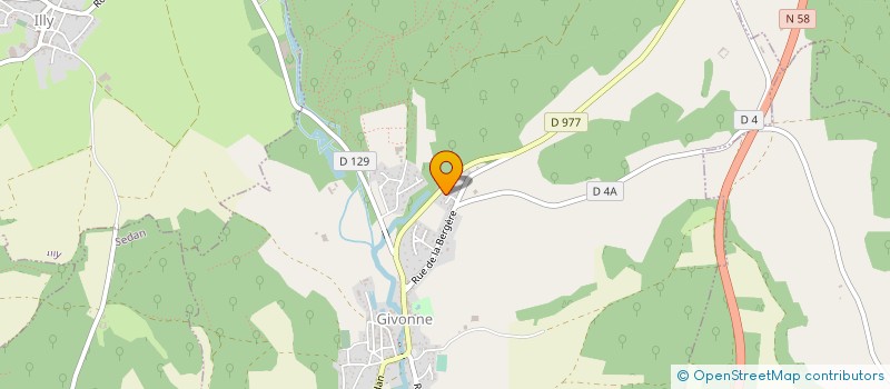 localisation de l'entreprise MONSIEUR CHRISTOPHE RICHERT  GIVONNE