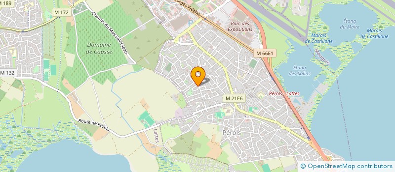 localisation de l'entreprise MONSIEUR CHRISTOPHE RICHEZ  PEROLS