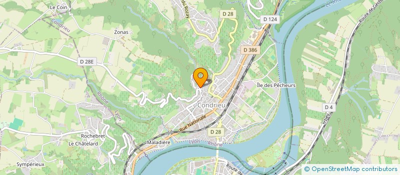 localisation de l'entreprise MONSIEUR CHRISTOPHE RICHIER  LES HAIES