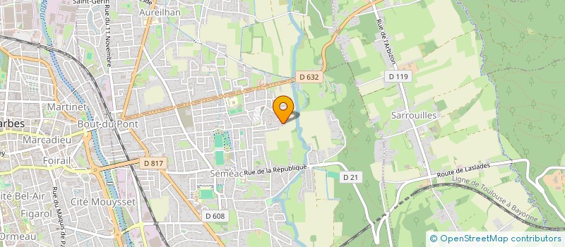 localisation de l'entreprise MONSIEUR CHRISTOPHE RIEHL  SEMEAC