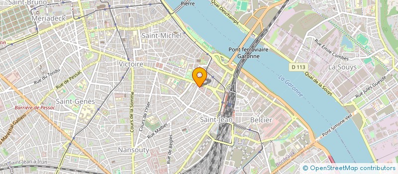 localisation de l'entreprise MONSIEUR CHRISTOPHE RIGAUDIE à BORDEAUX