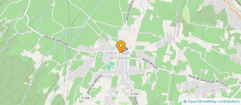 localisation de l'entreprise MONSIEUR CHRISTOPHE RIGNAULT  SAINT-PAULET-DE-CAISSON