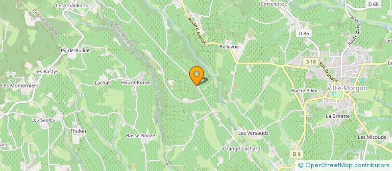 localisation de l'entreprise MONSIEUR CHRISTOPHE RINGUET  VILLIE-MORGON