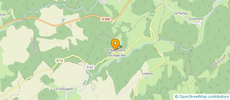 localisation de l'entreprise MONSIEUR CHRISTOPHE RIOCROS  SAINT-JUST-PRES-BRIOUDE