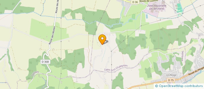 localisation de l'entreprise MONSIEUR CHRISTOPHE RIOU  SAINT-JUST-CHALEYSSIN